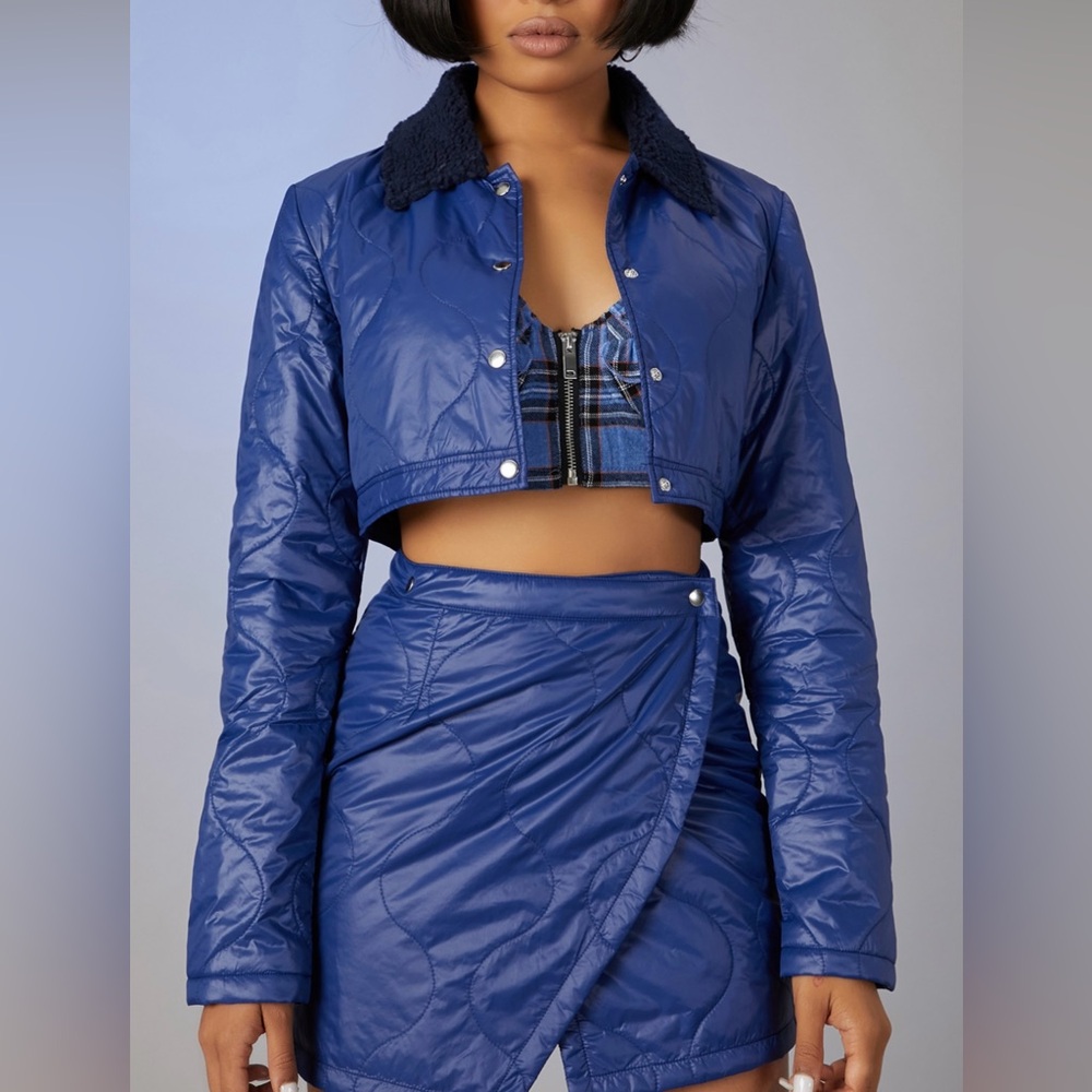 In the Press Quilted Skirt Set 90s clueless